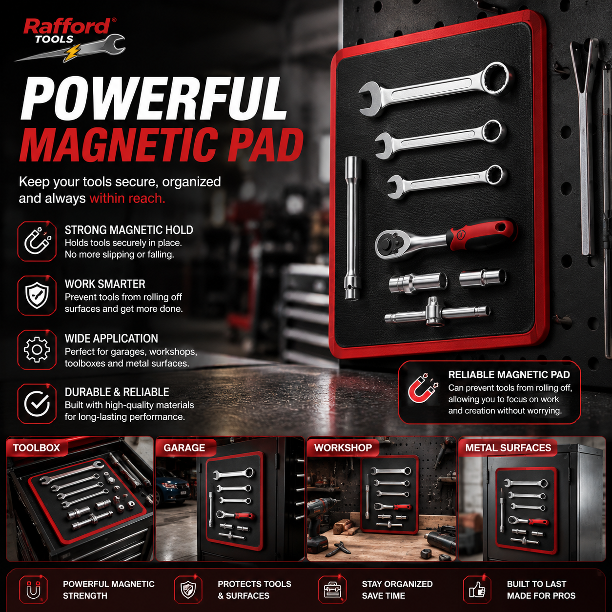 Magnetic Tool Mat Set