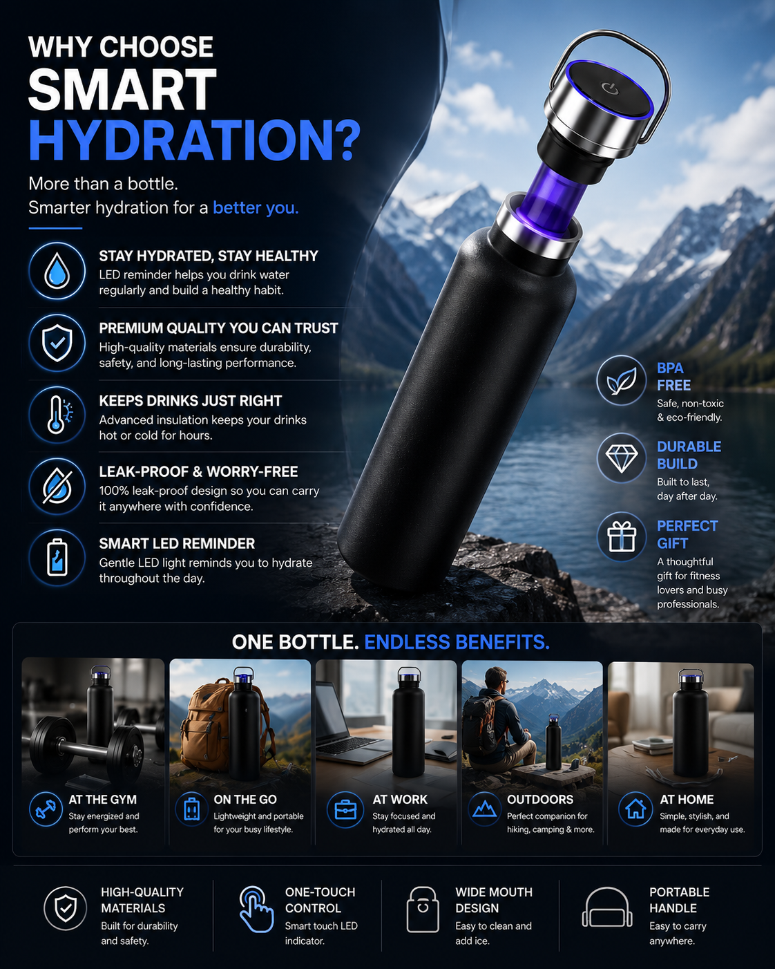 UV Water Bottle