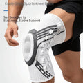 Professional Adjustable Knob knee pads Elastic Thin Sports Knee Brace Non-Slip Spring Support Shin Defender Basketball