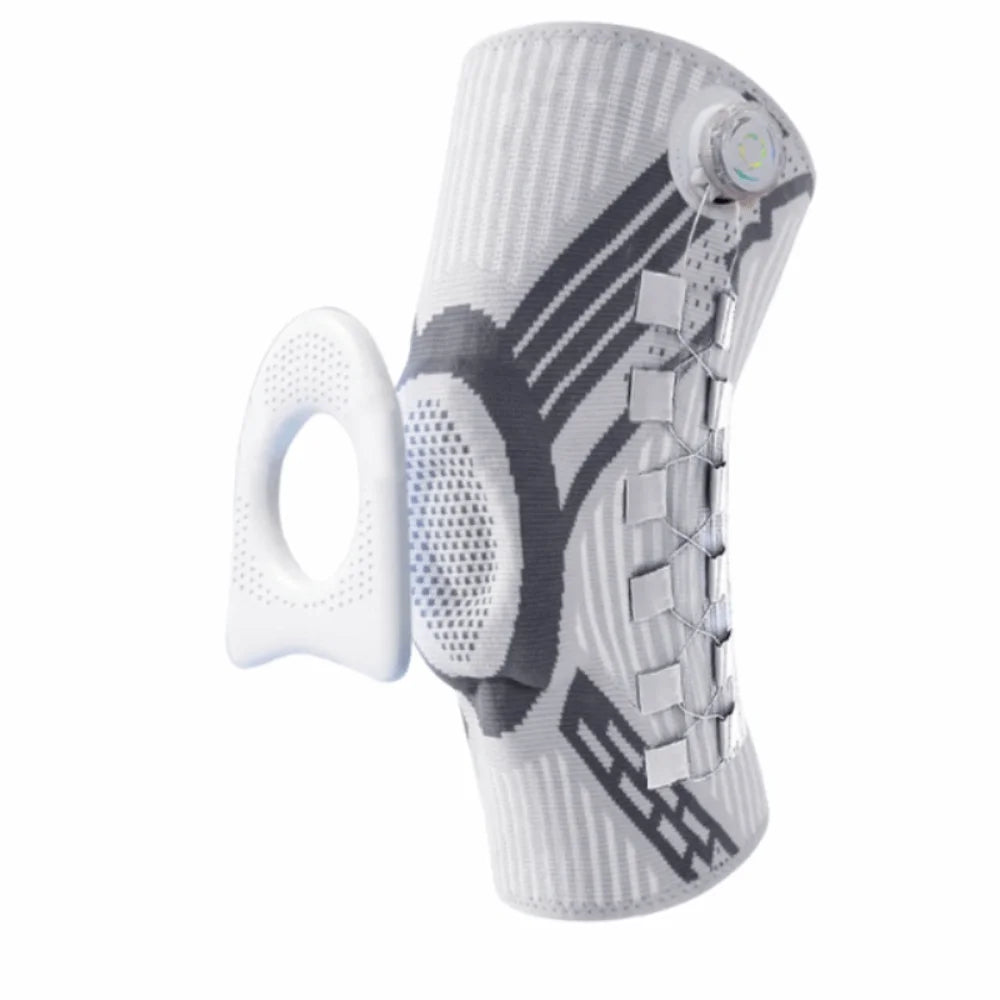 Professional Adjustable Knob knee pads Elastic Thin Sports Knee Brace Non-Slip Spring Support Shin Defender Basketball