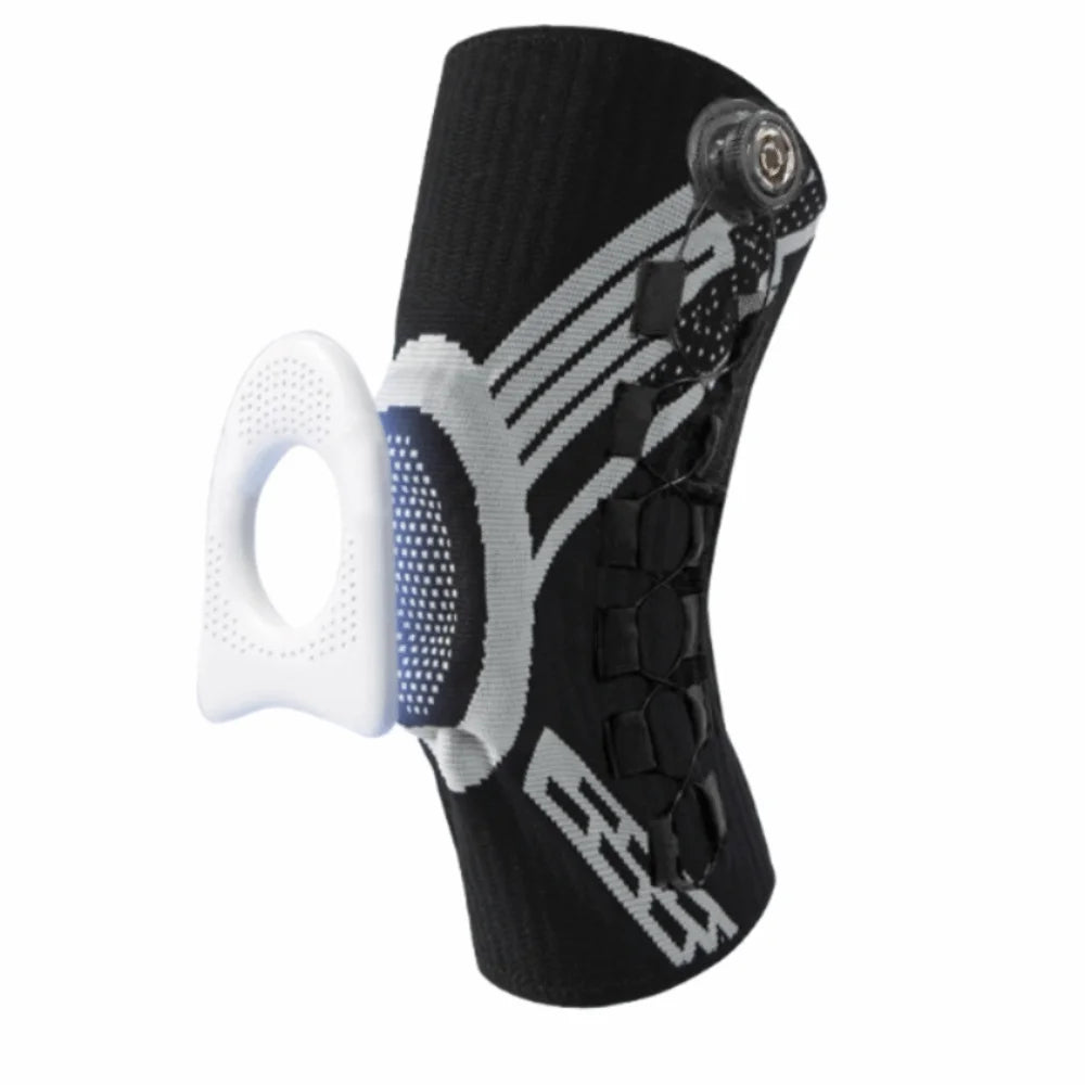 Professional Adjustable Knob knee pads Elastic Thin Sports Knee Brace Non-Slip Spring Support Shin Defender Basketball