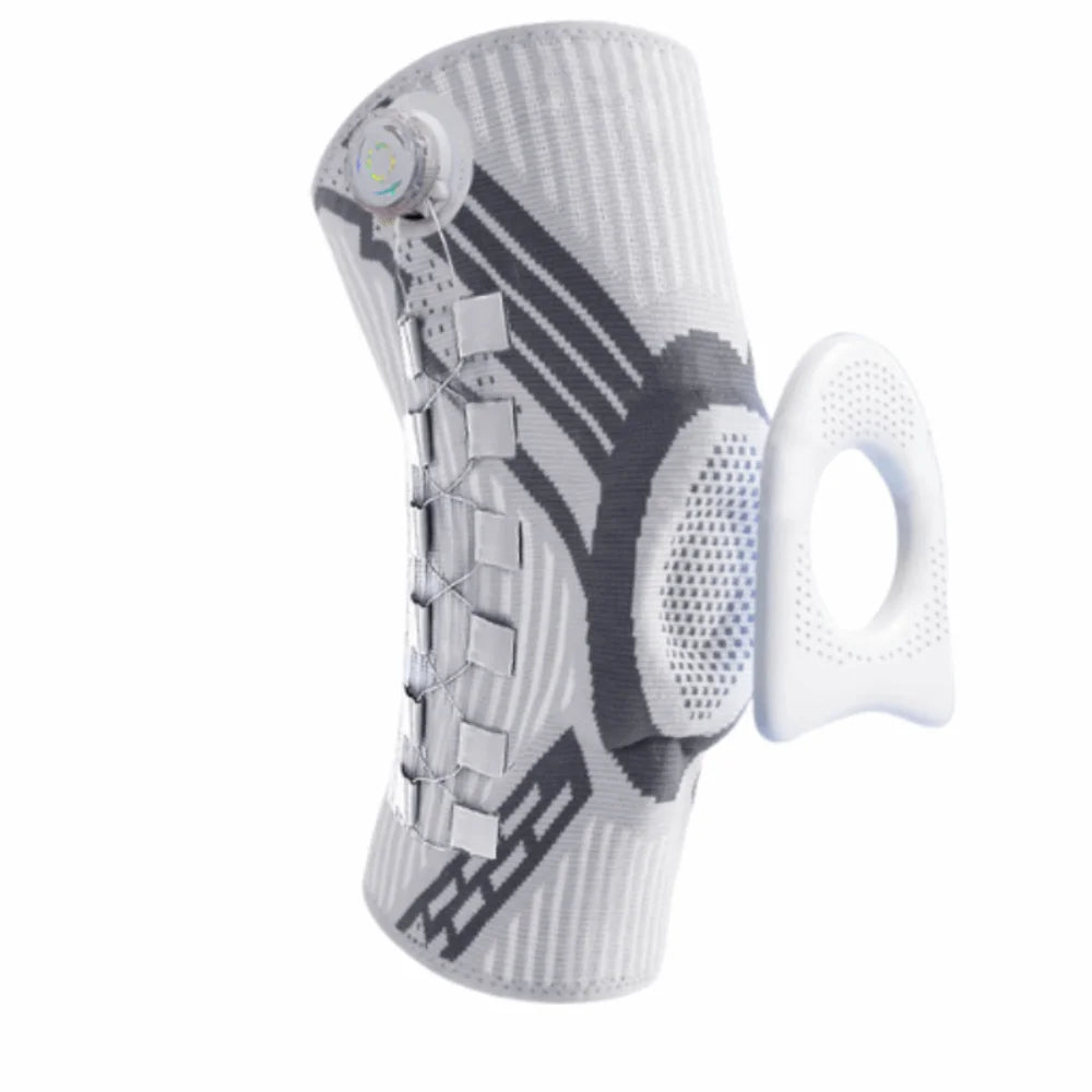 Professional Adjustable Knob knee pads Elastic Thin Sports Knee Brace Non-Slip Spring Support Shin Defender Basketball