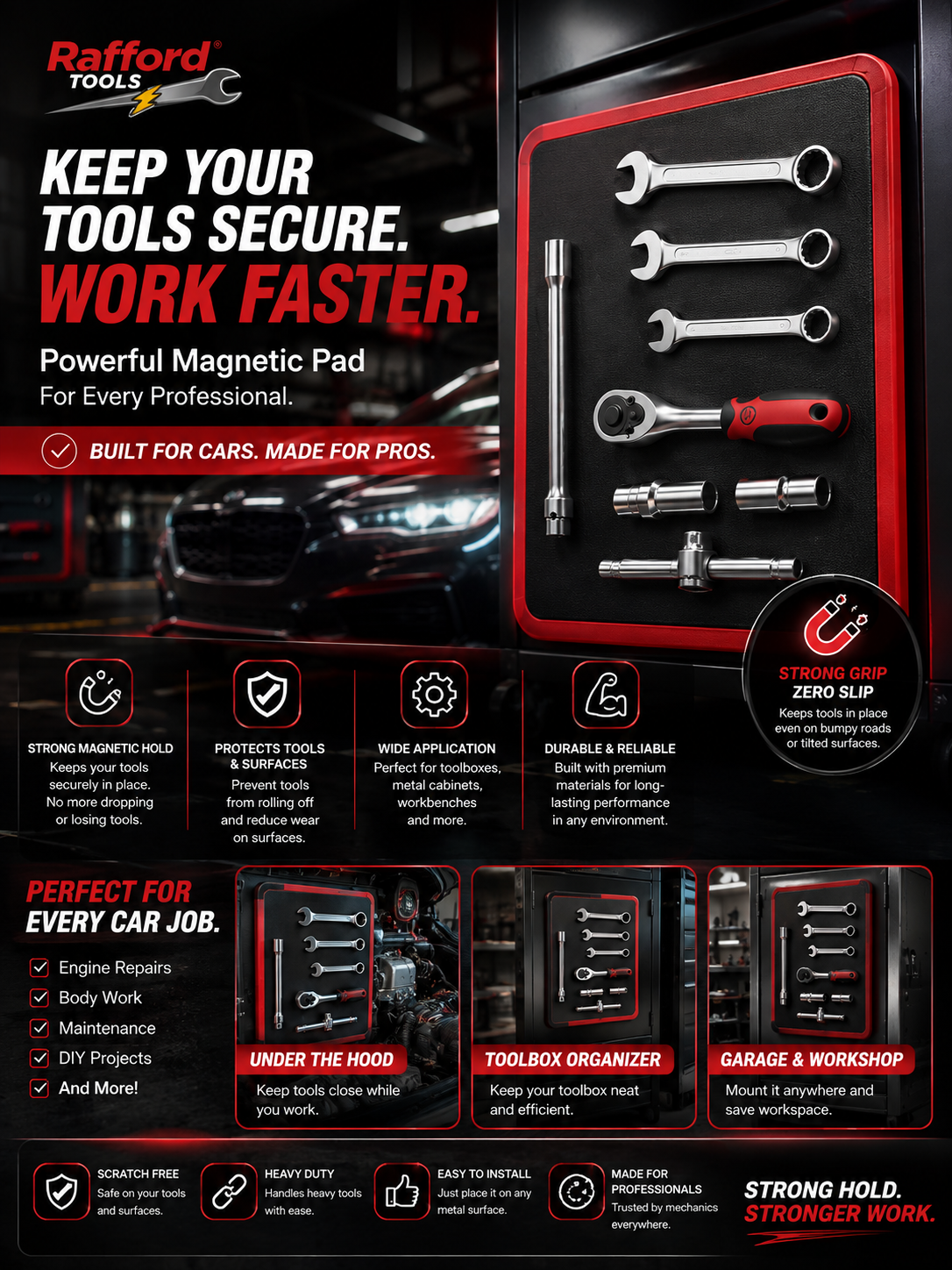 Magnetic Tool Mat Set